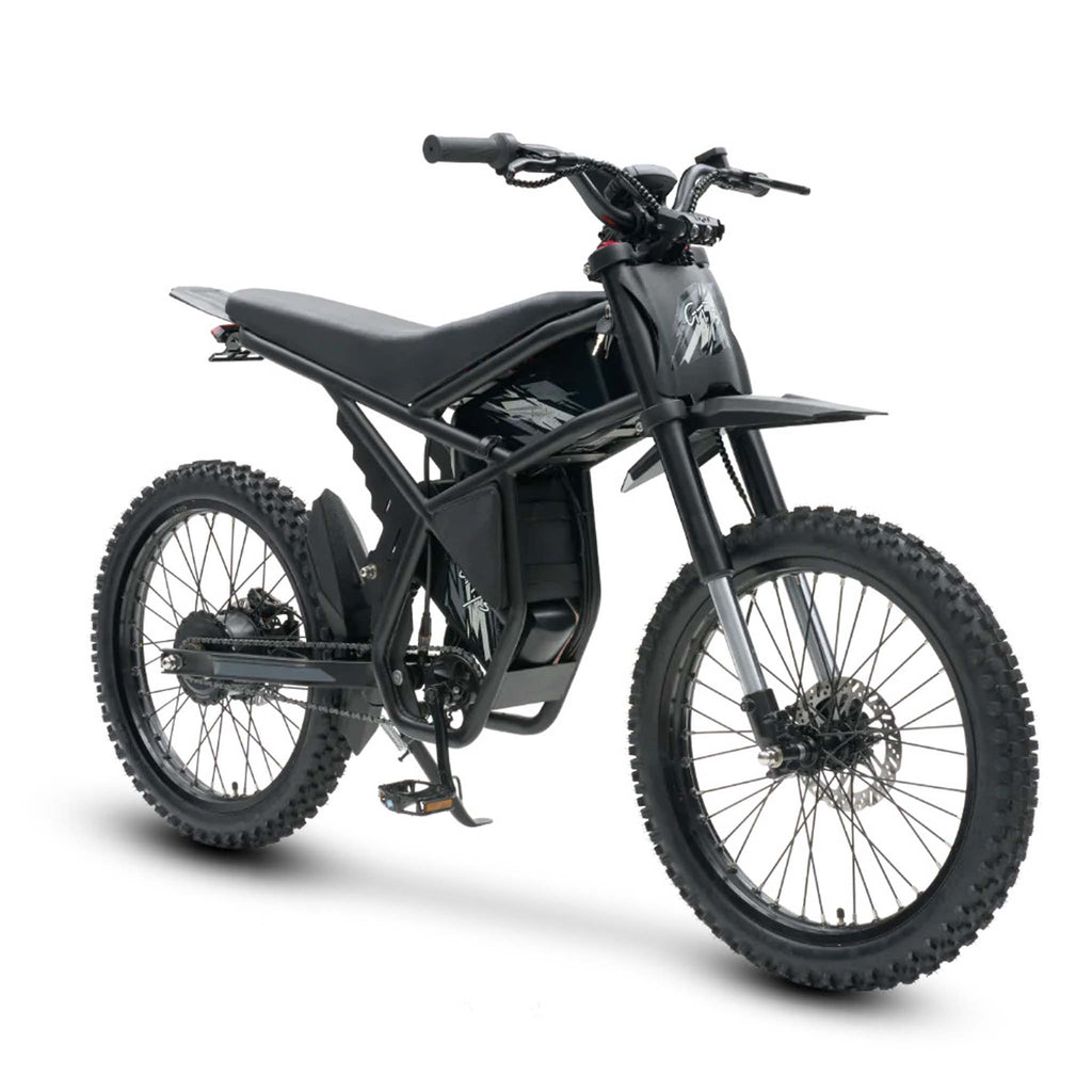 Novi z1 electric motorbike front side view 