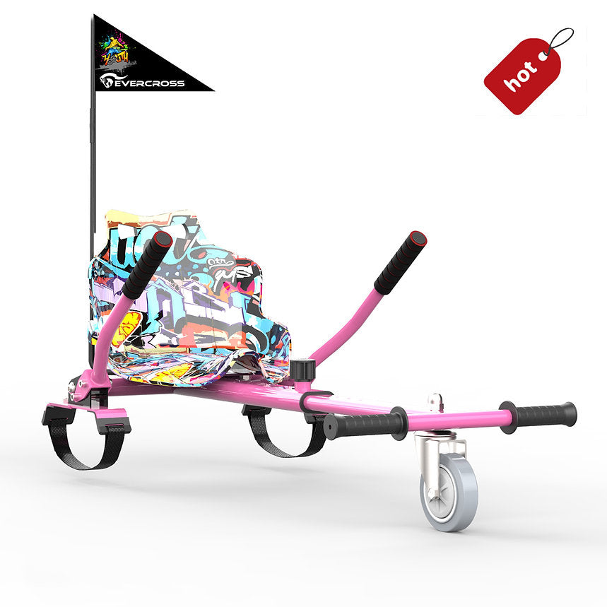 Hoverboard Kart | Hoverboard Seat Attachment Pink