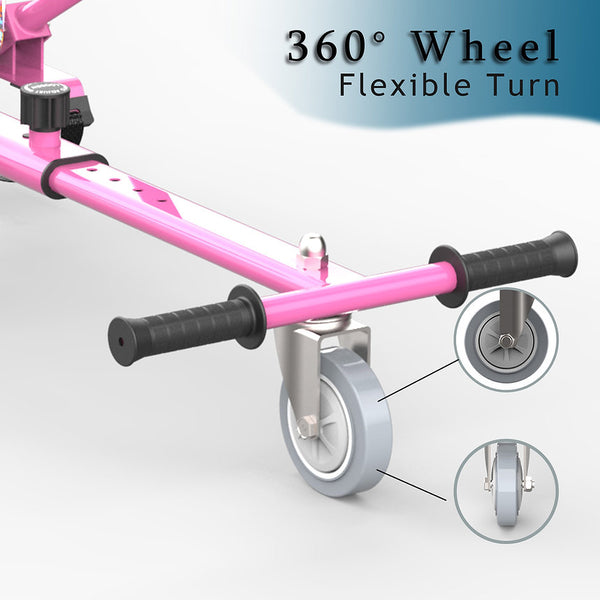 Hoverboard Kart | Hoverboard Seat Attachment Pink