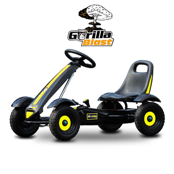 Gorilla Blast Pedal go kart Yellow
